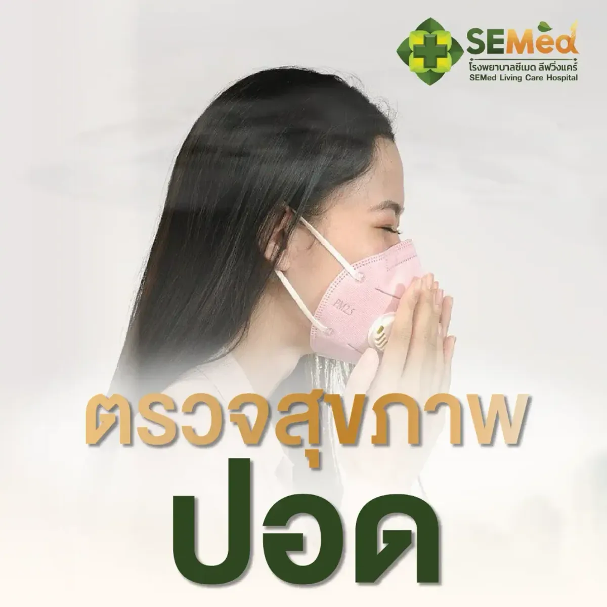 โปรแกรมตรวจสุขภาพปอด PM2.5