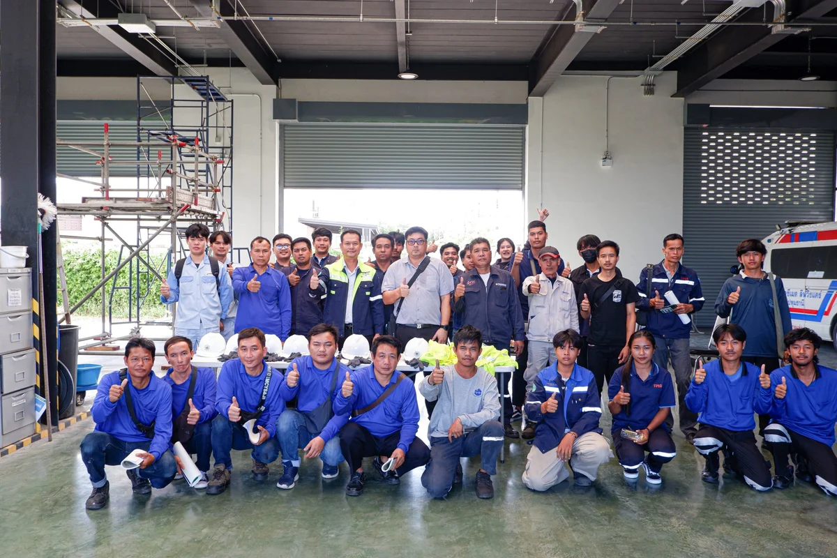 กิจกรรมอบรมหลักสูตร”ความปลอดภัยในการทำงานบนที่สูง” เมื่อวันที่ 28 พฤศจิกายน 2567