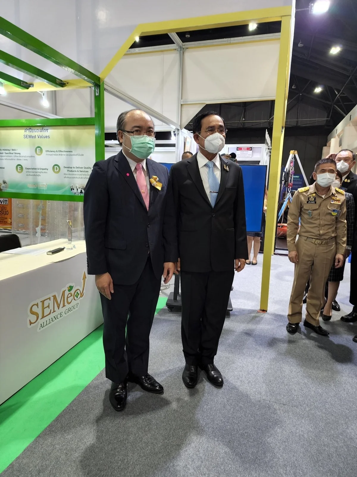 โรงพยาบาลซีเมด ลีฟวิ่งแคร์ ร่วมกับ พันธมิตร และภาคีเครือข่ายความปลอดภัยในการทำงาน ออกบูธในงานความปลอดภัยและอาชีวอนามัยแห่งชาติ ครั้งที่ 34